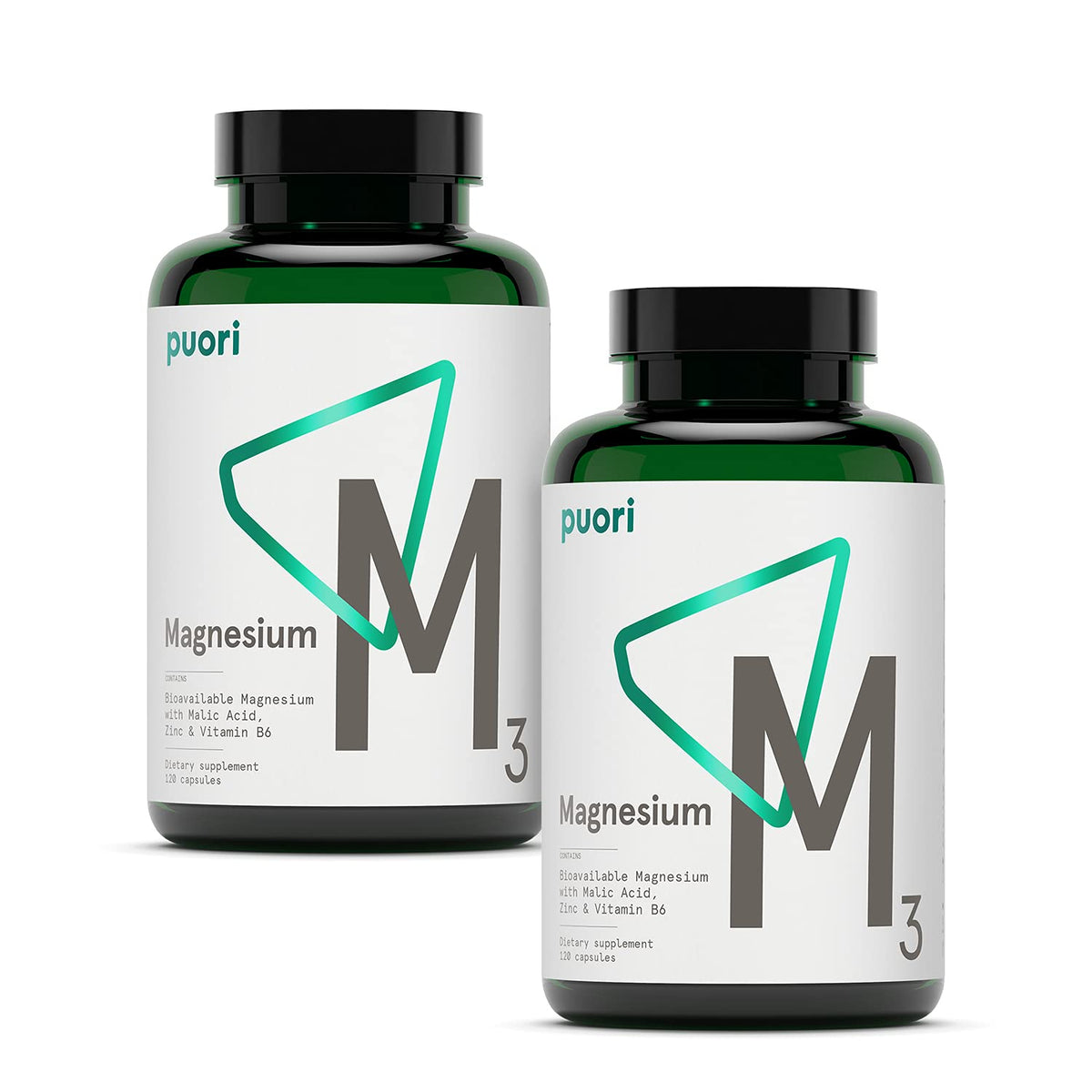 Puori M3 240 capsules végétales vue de face avec étiquette