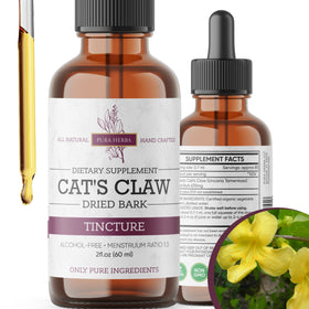 Pura Herba Extrait Liquide de Griffe de Chat 60 ml avant