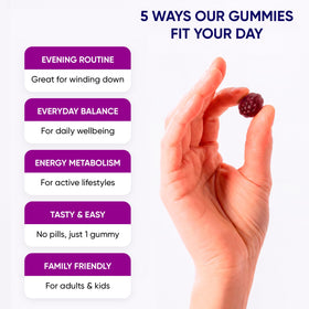 PURA WEX NUTRITION Gummies de Magnésium Glycinate 400mg - détail de la gomme