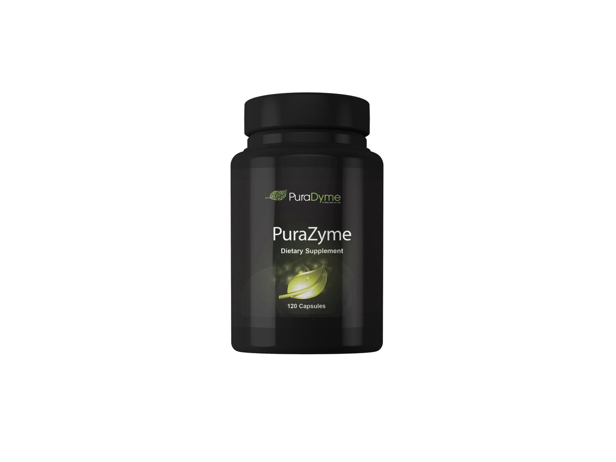 PuraDyme PuraZyme 120 capsules vue de face
