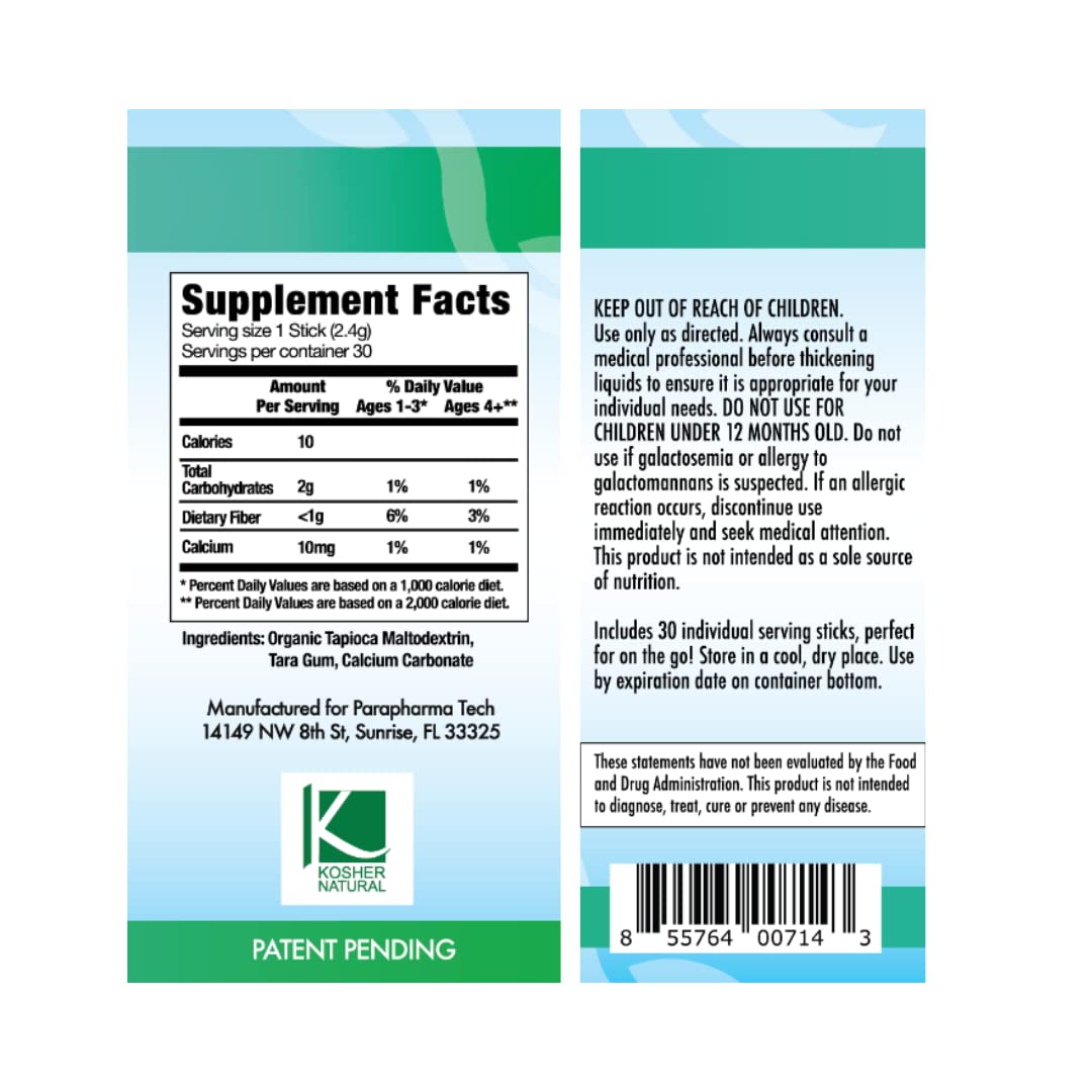 Purathick Épaississant Naturel sachet individuel vue de près