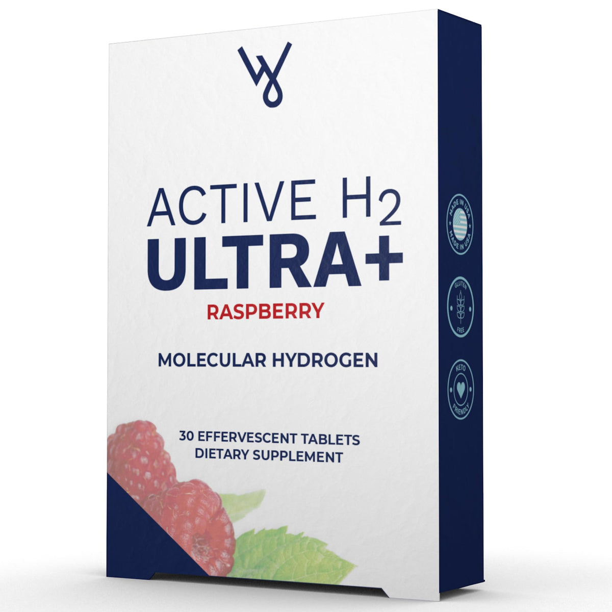 Purative Active H2 Ultra+ Tablettes d'Hydrogène, emballage avant