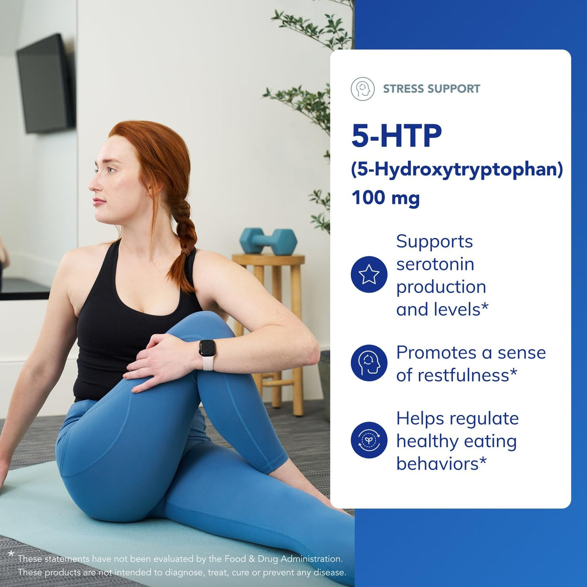 Pure Encapsulations 5-HTP 100 mg 60 capsules côté