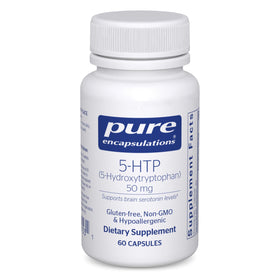 Pure Encapsulations 5-HTP 50 mg 60 capsules vue de face