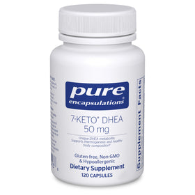 Pure Encapsulations 7-Keto DHEA 50 mg 120 capsules front view