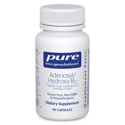 Pure Encapsulations 90 Capsules B12 vue de face