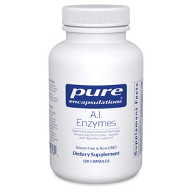 Pure Encapsulations A.I. Enzymes 120 Capsules, avant de la bouteille