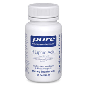 Pure Encapsulations Acide R-Lipoïque 60 capsules vue de face