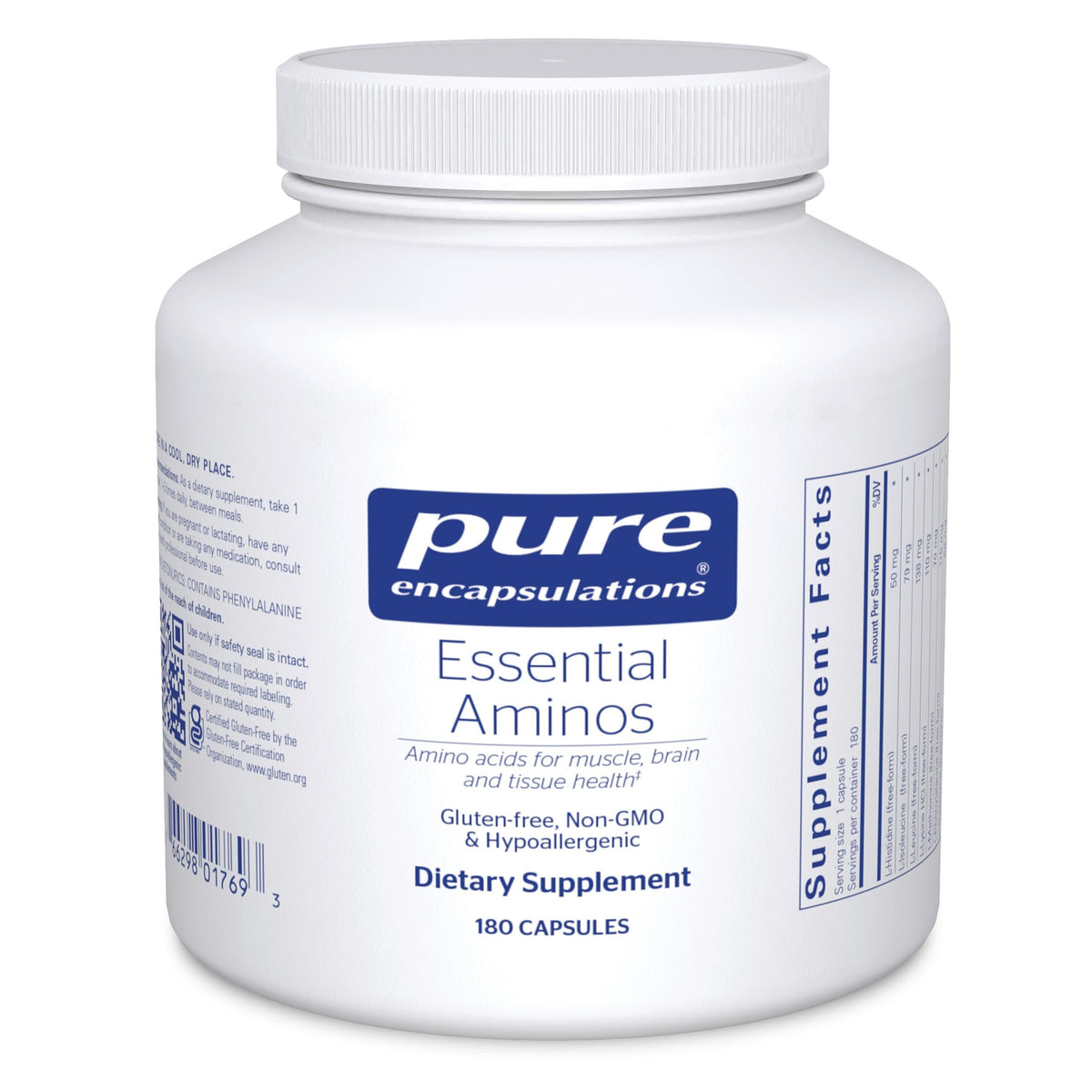 Pure Encapsulations Acides Aminés Essentiels capsule front view