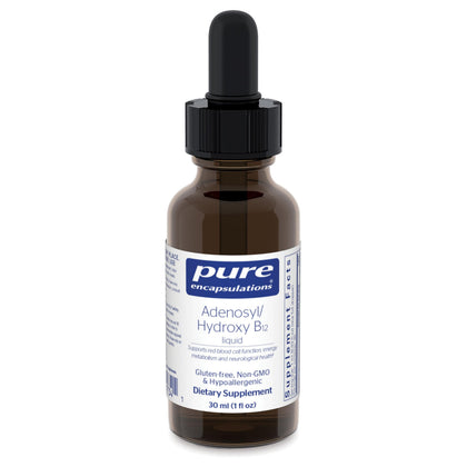Pure Encapsulations B12 liquide 30 ml vue de face