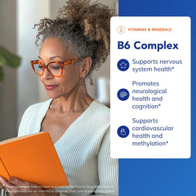 Pure Encapsulations B6 Complex 120 capsules avec étiquette détaillée
