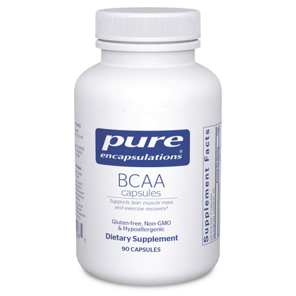 Pure Encapsulations BCAA Capsules 90 capsules, vue avant