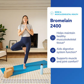 Pure Encapsulations Bromélaïne 500 mg capsules ouvertes