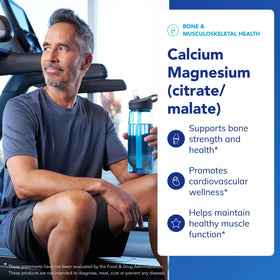 Pure Encapsulations Calcium Magnésium 180 capsules, vue latérale