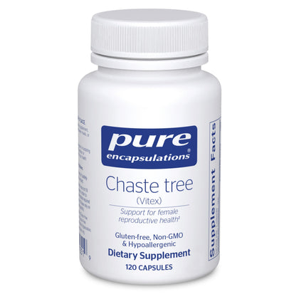 Pure Encapsulations Chaste Tree 120 capsules vue avant