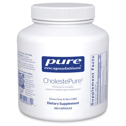 Pure Encapsulations CholestePure 180 capsules vue de face