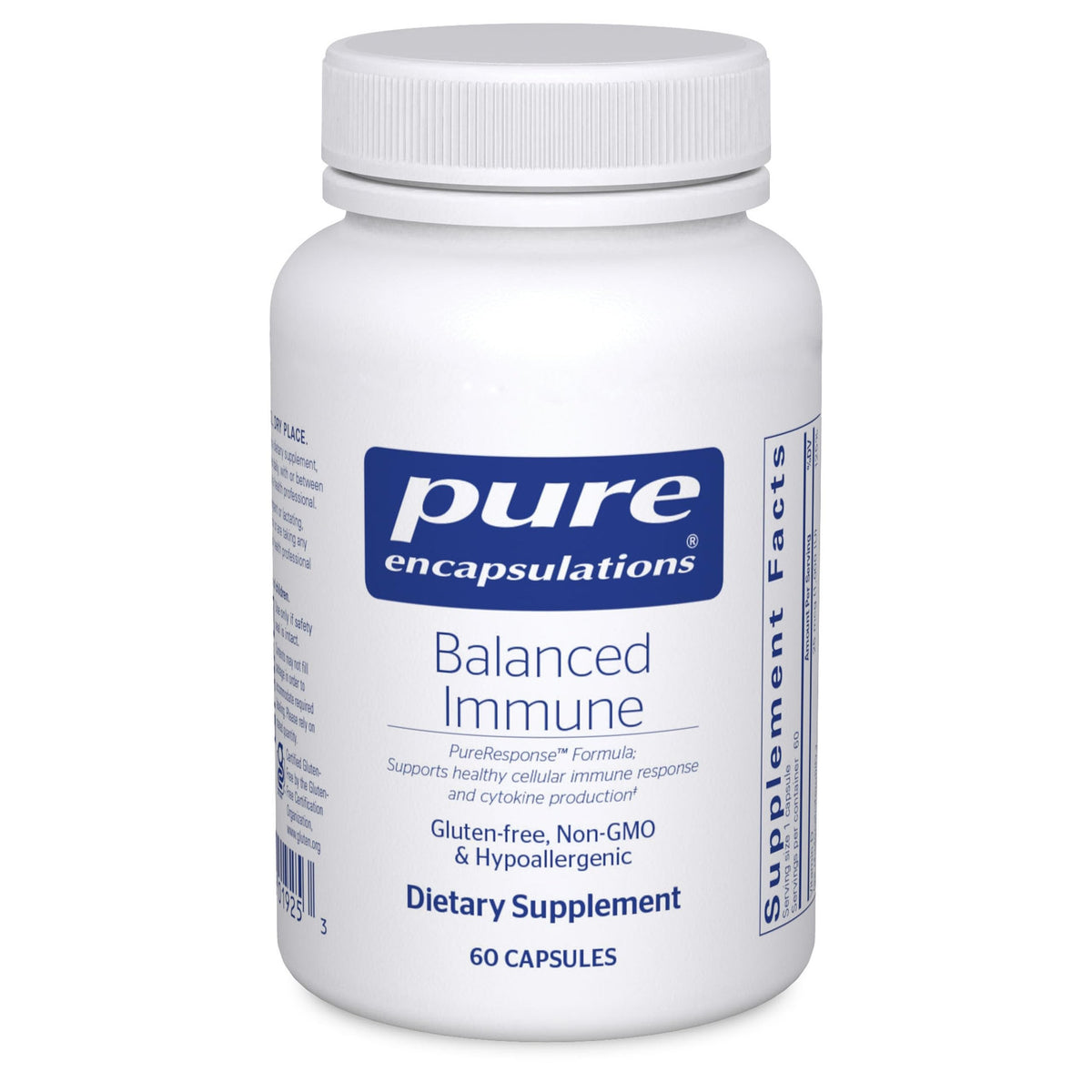 Pure Encapsulations Complément Alimentaire 60 Capsules - vue avant
