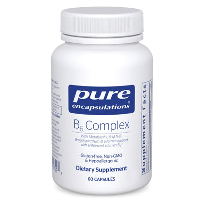 Pure Encapsulations Complexe B6 60 capsules vue avant