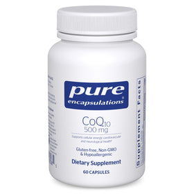 Pure Encapsulations CoQ10 60 capsules vue de l'avant