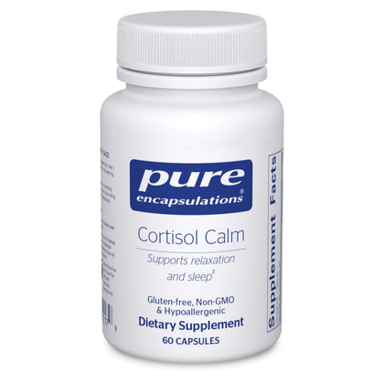 Pure Encapsulations Cortisol Calm 60 Capsules - vue de face