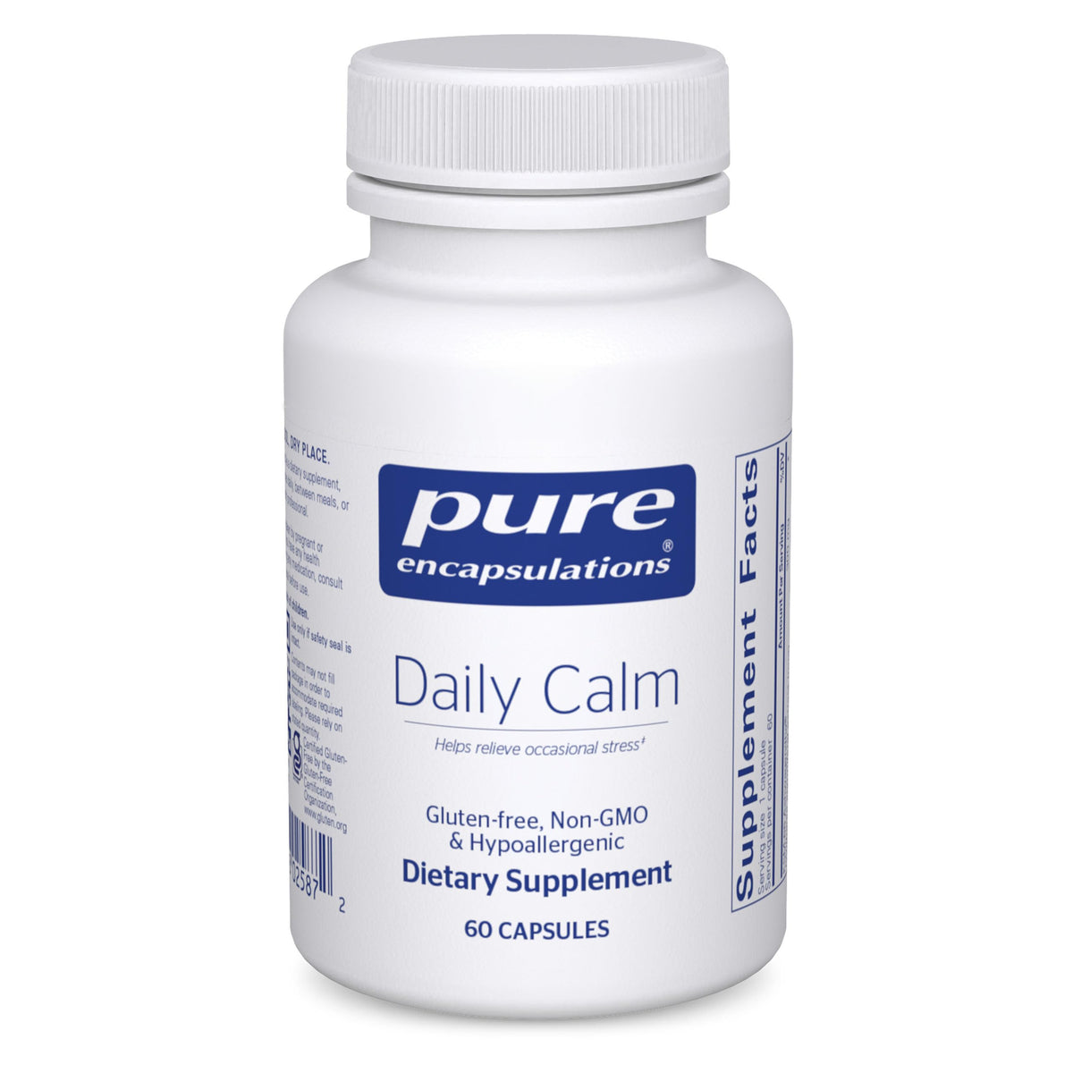 Pure Encapsulations Daily Calm 60 Capsules vue avant