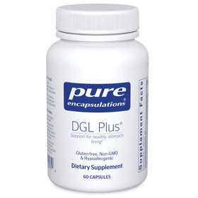 Pure Encapsulations DGL Plus 60 capsules vue avant