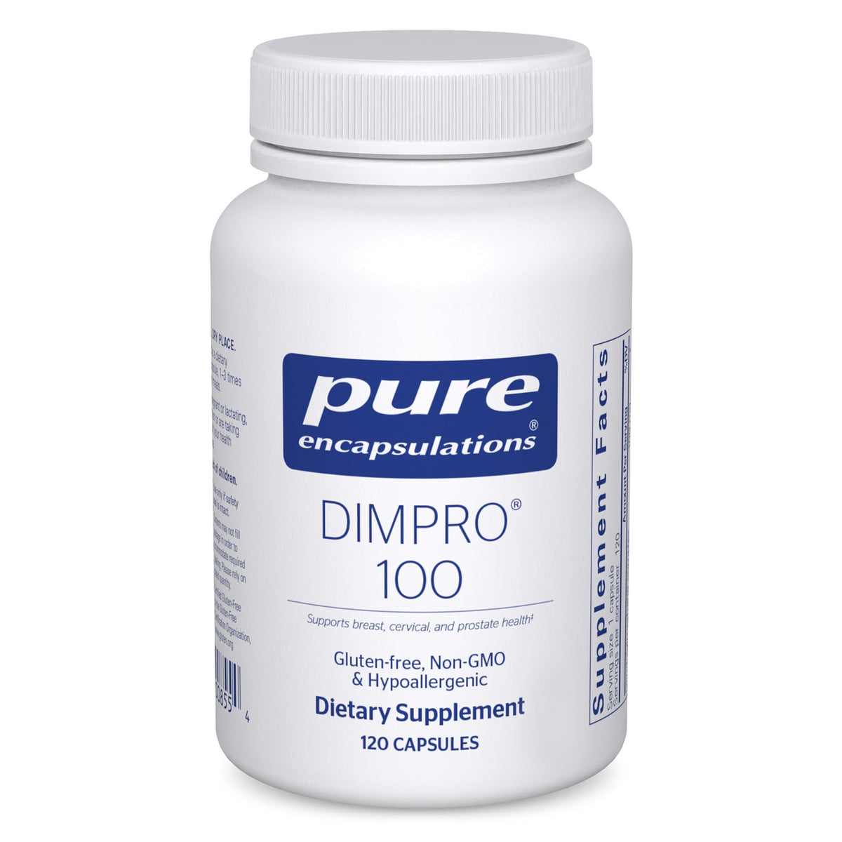 Pure Encapsulations DIMPRO 100 120 capsules vue de face