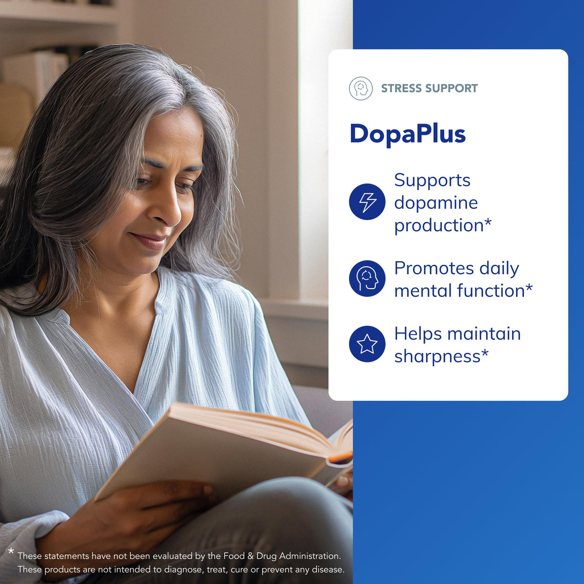 Pure Encapsulations DopaPlus 180 Capsules vue de côté