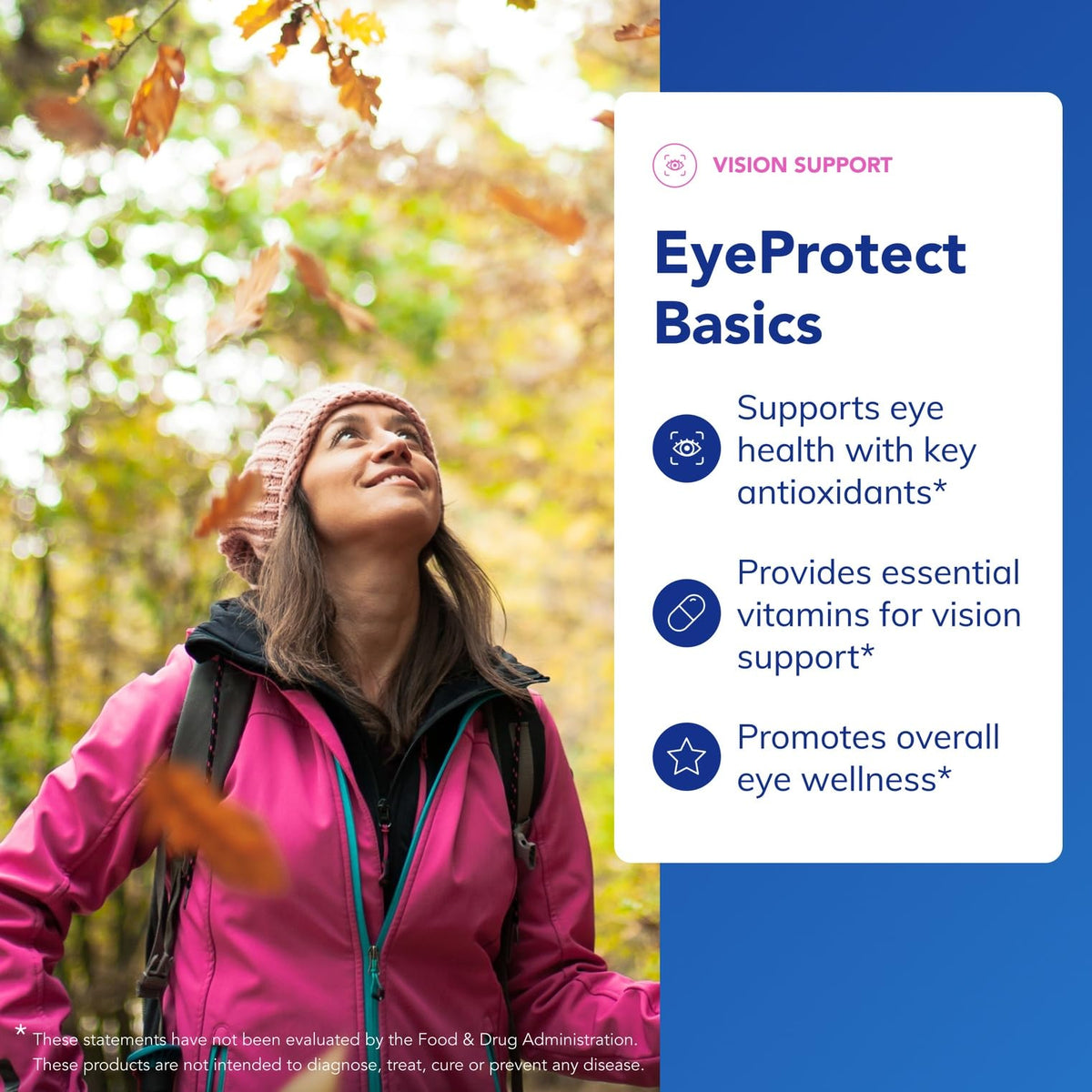 Pure Encapsulations EyeProtect Basics 60 capsules sur une table