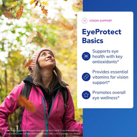 Pure Encapsulations EyeProtect Basics 60 capsules sur une table