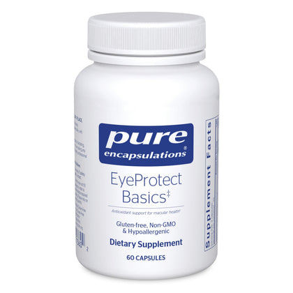 Pure Encapsulations EyeProtect Basics 60 capsules vue de face