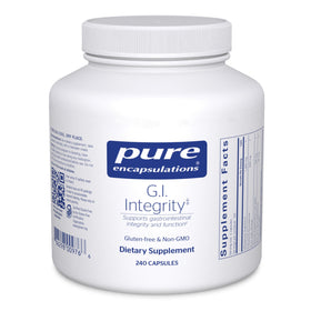 Pure Encapsulations G.I. Integrity 240 capsules vue de face