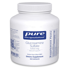 Pure Encapsulations Glucosamine Sulfate 1 000 mg capsules vue de face