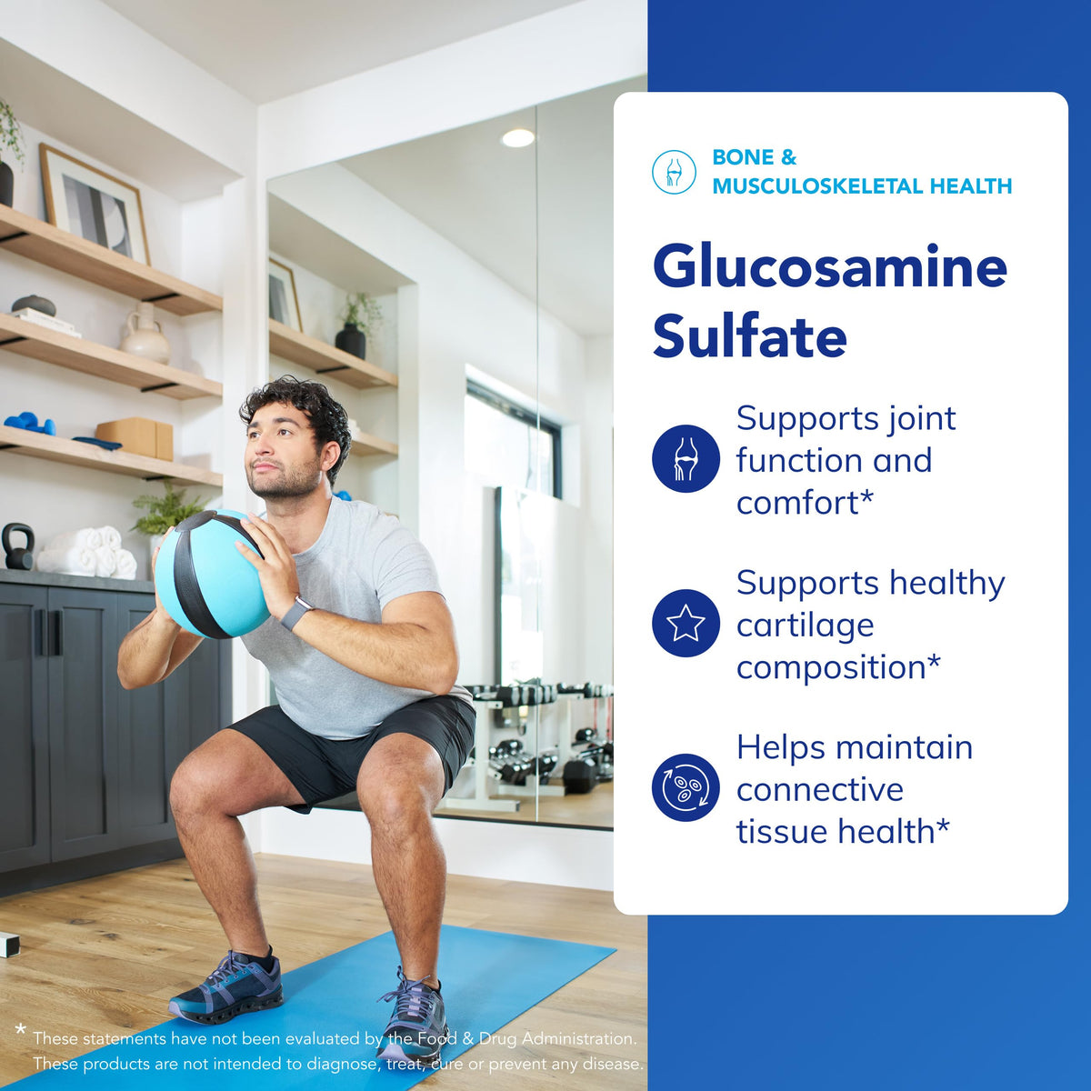 Pure Encapsulations Glucosamine Sulfate 1 000 mg contenant ouvert