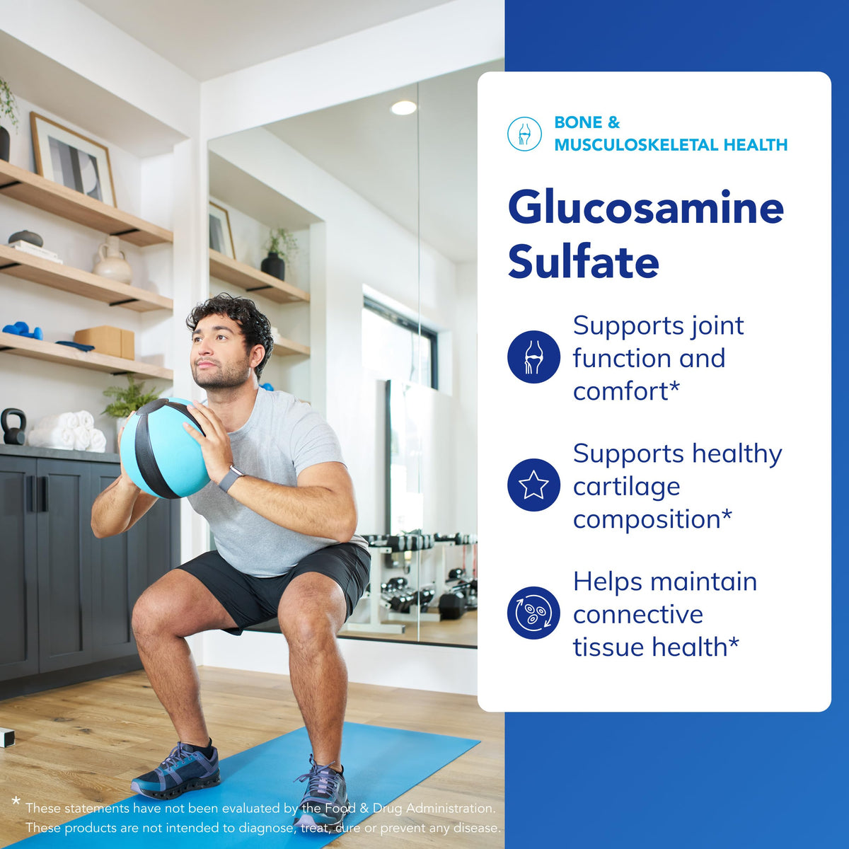Pure Encapsulations Glucosamine Sulfate 1 000 mg étiquette détail