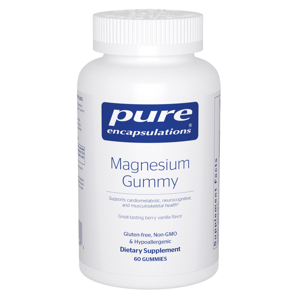 Pure Encapsulations Gummy Magnésium 150 mg vue avant du pot