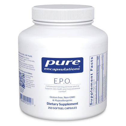 Pure Encapsulations Huile de Bourrache 250 capsules molles vue avant