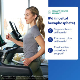 Pure Encapsulations IP6 180 capsules avec étiquette