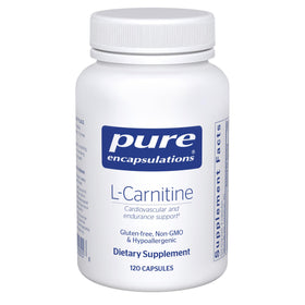 Pure Encapsulations L-Carnitine 120 capsules vue de face
