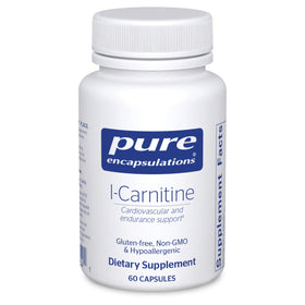 Pure Encapsulations L-Carnitine 60 capsules, vue avant du produit