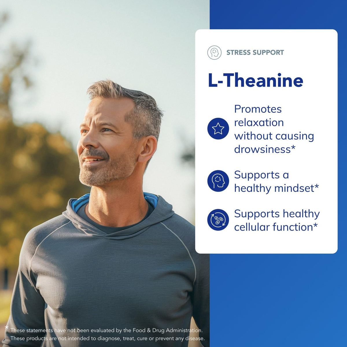 Pure Encapsulations L-Theanine 120 capsules vue de côté