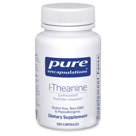 Pure Encapsulations L-Theanine 120 capsules vue de face