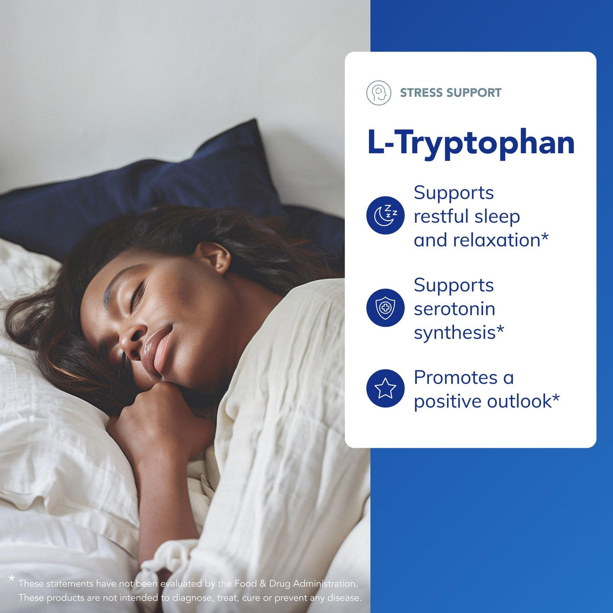 Pure Encapsulations L-Tryptophan 90 capsules avec étiquette