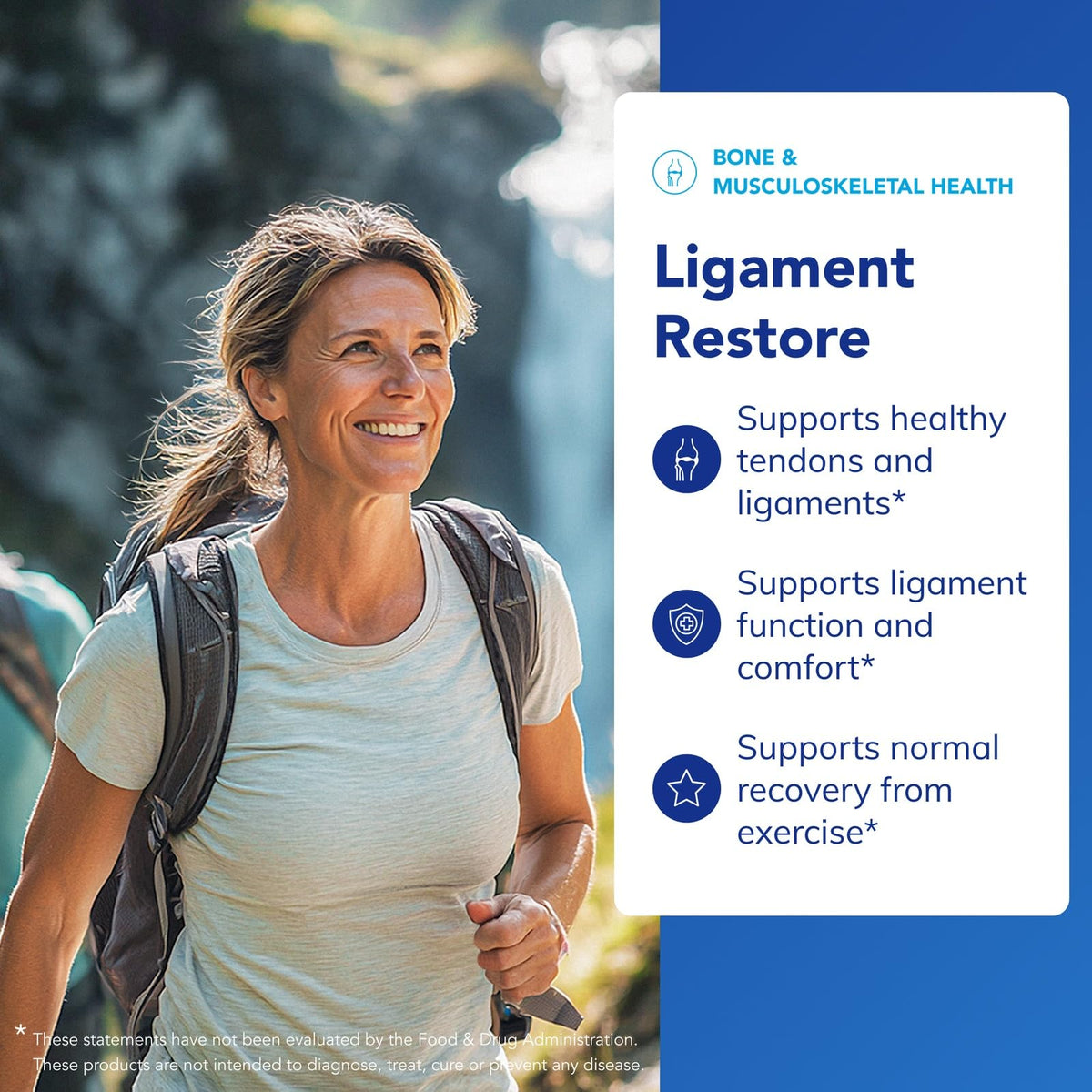 Pure Encapsulations Ligament Restore 120 capsules avec étiquette