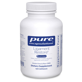 Pure Encapsulations Ligament Restore 120 capsules vue de face