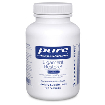 Pure Encapsulations Ligament Restore 120 capsules vue de face