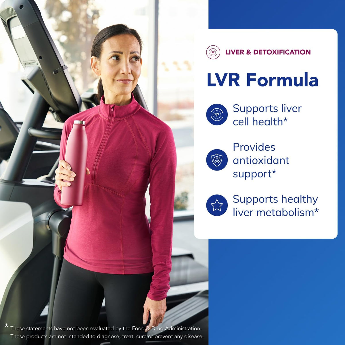 Pure Encapsulations LVR Formula 60 Capsules sur fond blanc