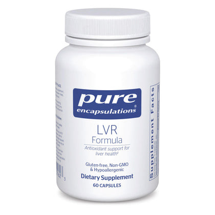 Pure Encapsulations LVR Formula 60 Capsules vue de face