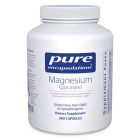 Pure Encapsulations Magnésium Glycinate 360 capsules vue de face