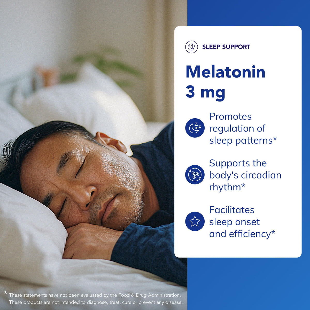 Pure Encapsulations Mélatonine 3 mg 180 Capsules - vue arrière
